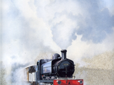 Illustration of Fox & Train #0260)