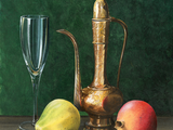 Illustration of Still Life - Coffee Pot (#0520)