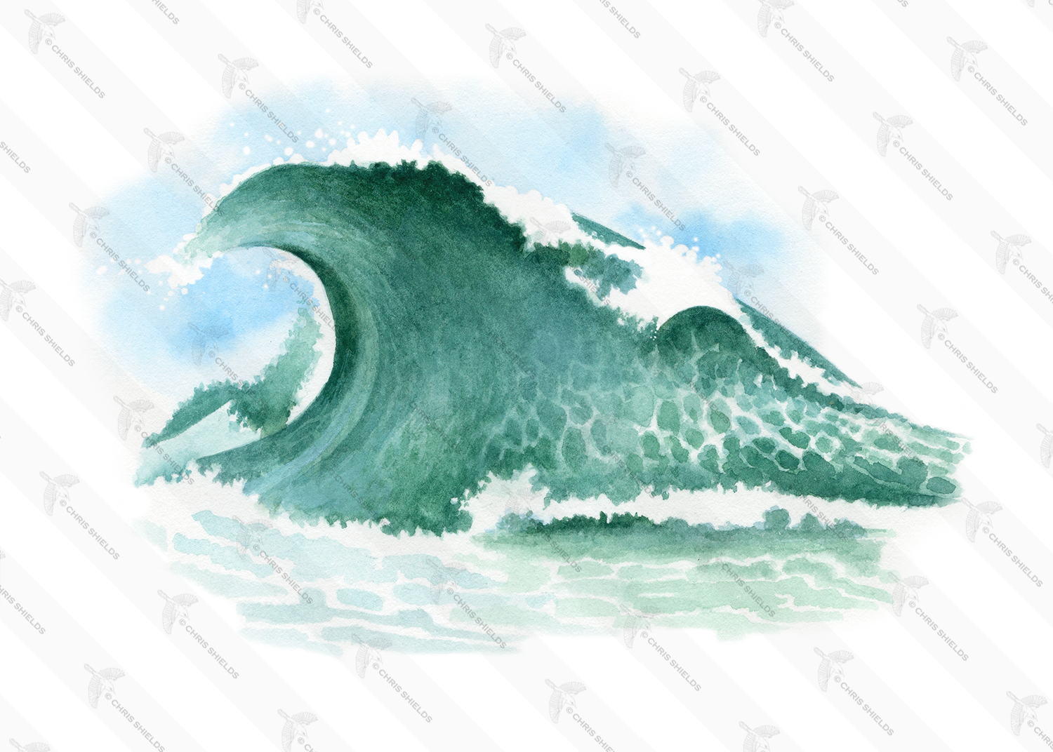 Illustration of Wave (Large) (#4774)